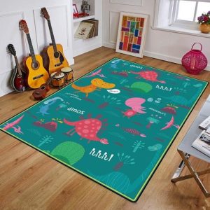 Grand Tapis Dinosaure