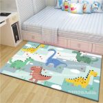 Tapis Dinosaure Fille