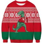 Pull Noel Dinosaure