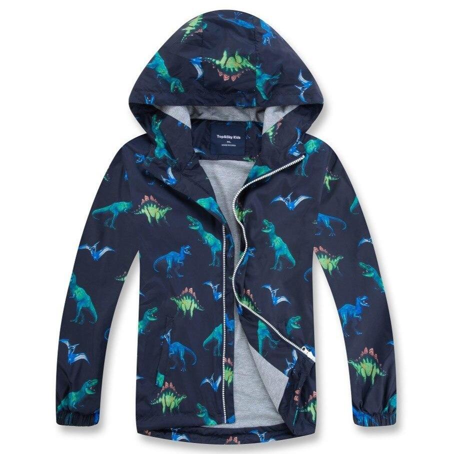 Manteau Dinosaure Bleu