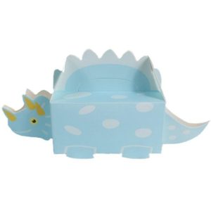 Boite Dinosaure Anniversaire Bleu