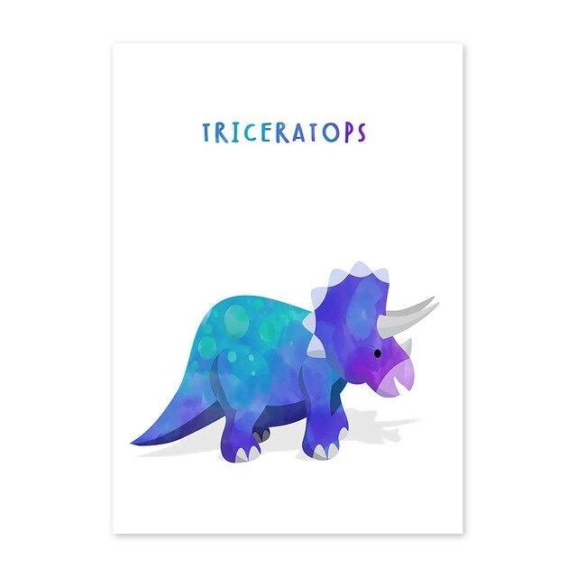 Déco Dinosaure Pour Chambre Triceratops