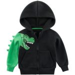 Sweat à Capuche avec Crête de Dinosaure