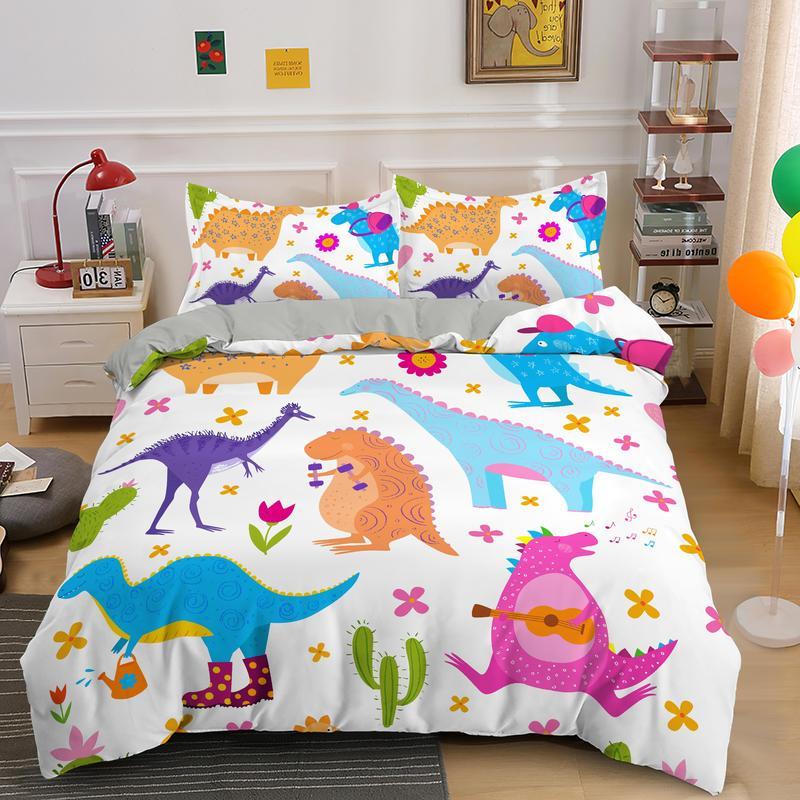 Housse de Couette Dinosaures Deux Personnes