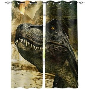 Rideau Oeillets Dinosaure