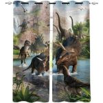 Rideau Chambre Dinosaure