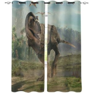 Rideau de Chambre Dinosaure