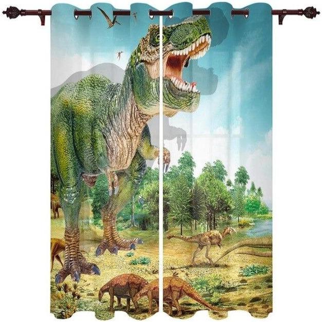 Rideau Dinosaure T-Rex