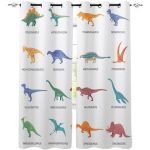 Rideau Famille Dinosaure