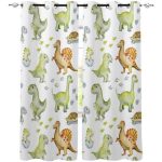 Rideau Enfant Chambre Dinosaure