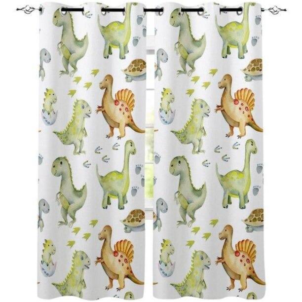 Rideau Enfant Chambre Dinosaure