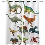 Rideau Dinosaure Jurassique