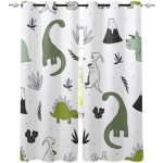 Rideau De Chambre Dinosaure Avec Oeillet
