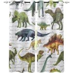 Rideau Dinosaure Chambre Enfant