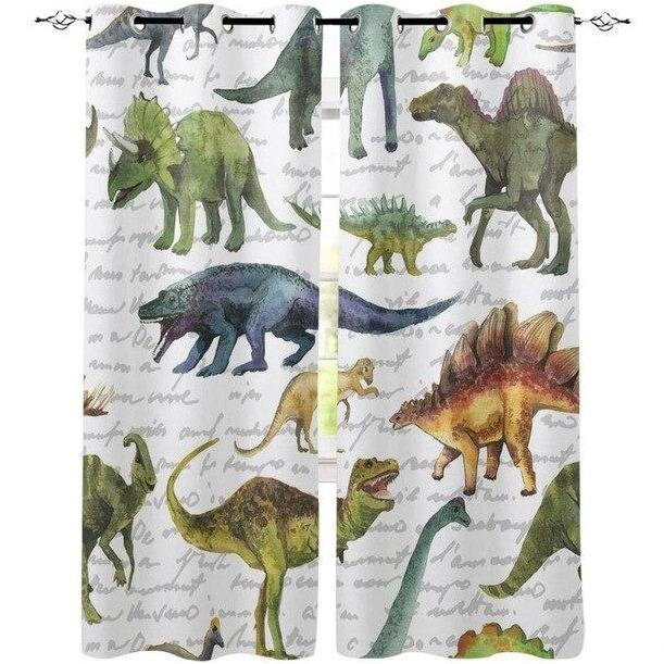 Rideau Dinosaure Chambre Enfant