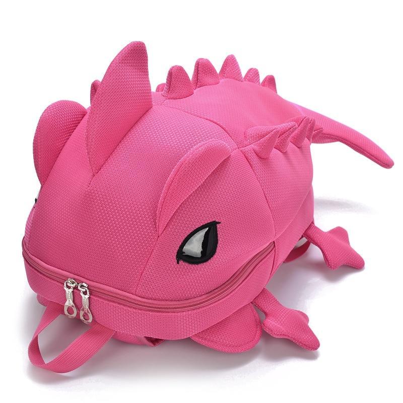 Sac a Dos Dinosaure Grande Taille Rose