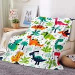 Couverture Dinosaure Blanc
