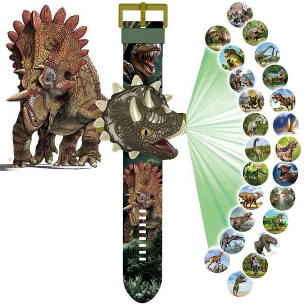 Montre Enfant Avec des Dinosaures