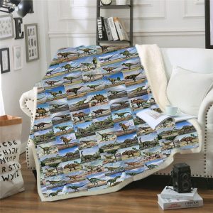 Couverture Polaire Dinosaure