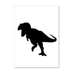Deco Dinosaure Noire Chambre