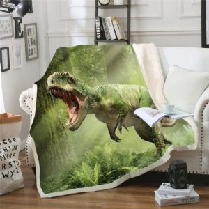 Plaid Vert Dinosaure