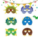 Masques Carnaval Dinosaures