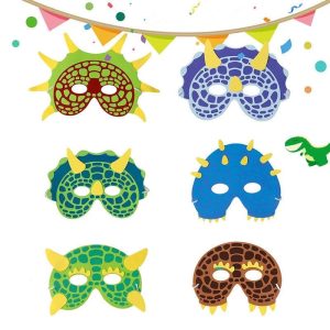 Masques Carnaval Dinosaures