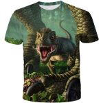T Shirt Dinosaure Style