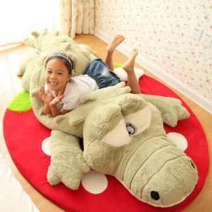 Peluche Dinosaure Géante Vert