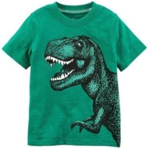 t shirt dinosaure enfant
