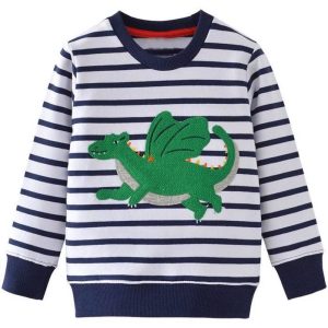 Pull Dinosaure Fille