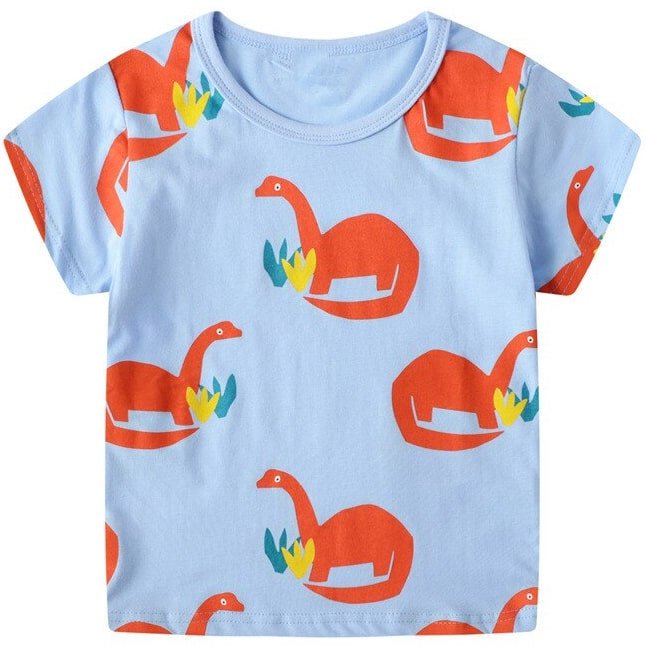T Shirt Dinosaure Du Petit Diplodocus