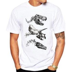 tee shirt dinosaure homme