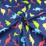 Tissu Dinosaure Jurassique