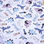 Tissu Dinosaure ROAR