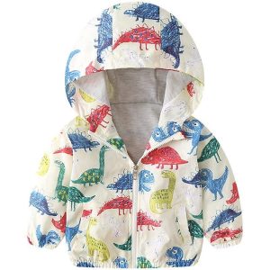 Veste dinosaure artistique
