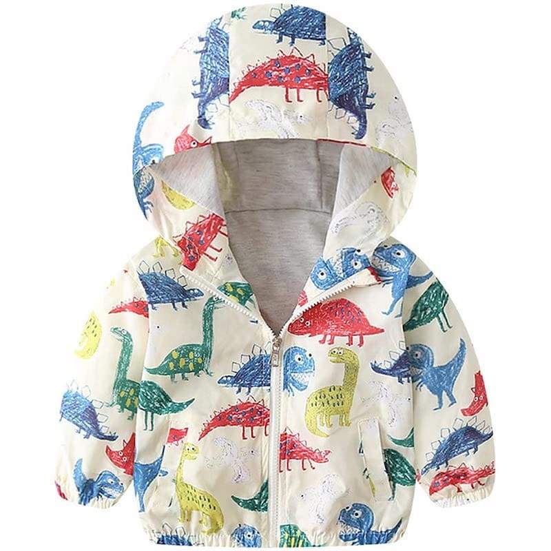 Veste dinosaure artistique