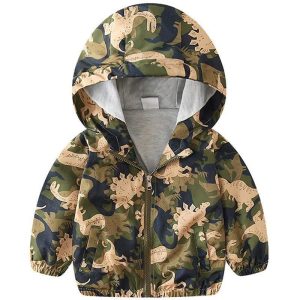 veste dinosaure camoufle