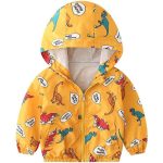 Veste Dinosaure Jaune