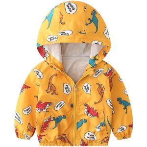 Veste Dinosaure Jaune